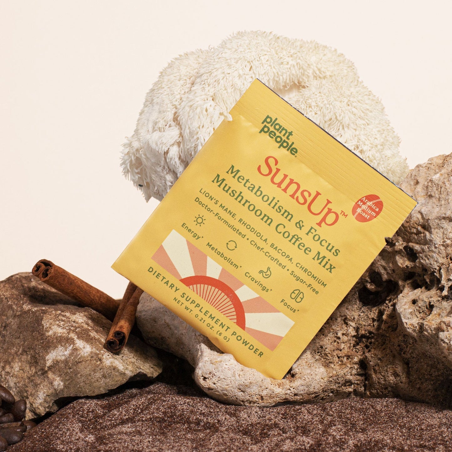 SunsUp Metabolism & Focus Mushroom Coffee Mix